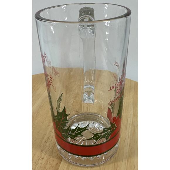 Stein Glass Jacob Leinekugel Brewing Co Chippewa Falls Wisconsin 5.75” T x 2.75” - Picture 3 of 16